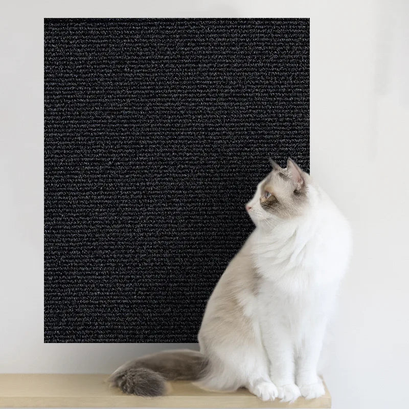 Wall Self-Adhesive Anti Cat Scratch Sofa DIY Cats Scratch Protection Paws Sharpen Trimmable Carpet Cats Scratch Board 