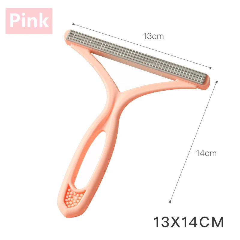 2/1PC Silicone Double Sided Pet Hair Remover Lint Remover Clean Tool Shaver Sweater Cleaner Fabric Shaver Scraper Clothes Carpet