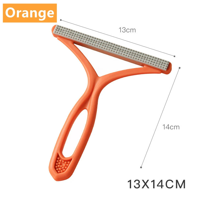 2/1PC Silicone Double Sided Pet Hair Remover Lint Remover Clean Tool Shaver Sweater Cleaner Fabric Shaver Scraper Clothes Carpet