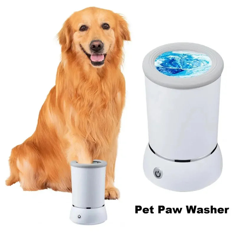 Pet Feet Washer Electrical Pet Paw Cleaner Automatic Pet Foot Cleaning Cup Portable Quick Low Noise Dog Cat Paw Cleaner