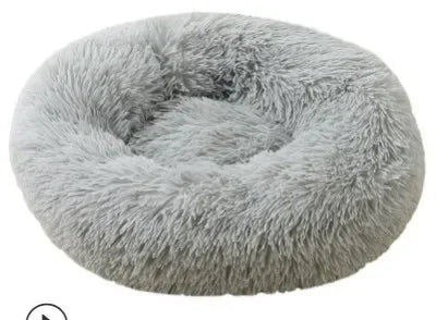 Donut Mand Accessories  Large Dogs Cat's House Plush Pet Bed  XXL Round Mat For Small Medium Animal Calming 100CM