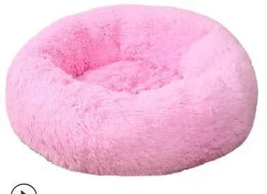 Donut Mand Accessories  Large Dogs Cat's House Plush Pet Bed  XXL Round Mat For Small Medium Animal Calming 100CM