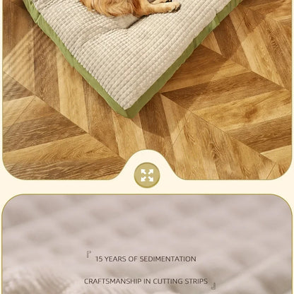 Dogs Sleeping Beds Soft Fleece Pet Blanket Detachable Cat Puppy Mat Cushion for Small Medium Large Dogs Pet Mats Accessories