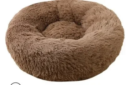 Donut Mand Accessories  Large Dogs Cat's House Plush Pet Bed  XXL Round Mat For Small Medium Animal Calming 100CM