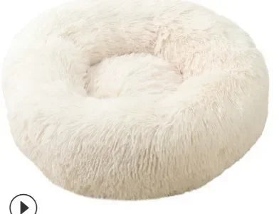 Donut Mand Accessories  Large Dogs Cat's House Plush Pet Bed  XXL Round Mat For Small Medium Animal Calming 100CM