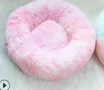 Donut Mand Accessories  Large Dogs Cat's House Plush Pet Bed  XXL Round Mat For Small Medium Animal Calming 100CM