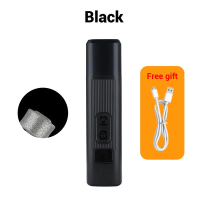 Electric Dog Nail Clippers for Dog Nail Grinders Rechargeable USB Charging LED Light Pet Quiet Cat Paws Nail Grooming Supplies