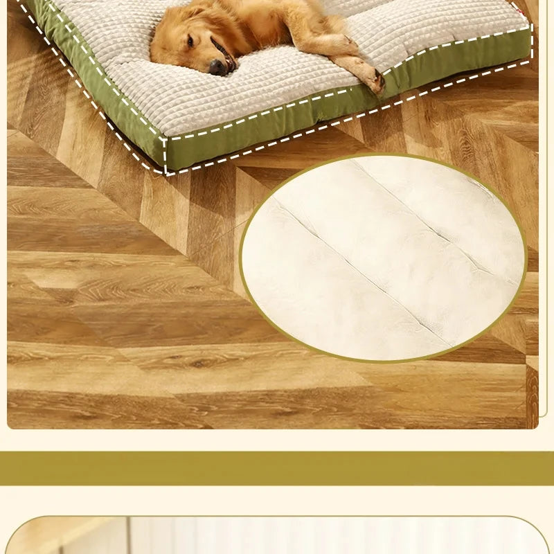 Dogs Sleeping Beds Soft Fleece Pet Blanket Detachable Cat Puppy Mat Cushion for Small Medium Large Dogs Pet Mats Accessories