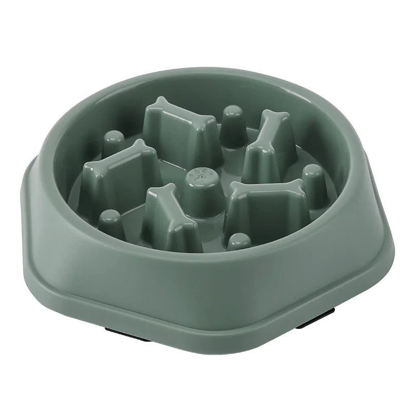 Slow Feeder Dog Bowl Anti-choking Slow Feeding Bowls for Dogs Anti-slip Pet Slow Eat Dishes Puzzle Bowls for Small Medium Dogs